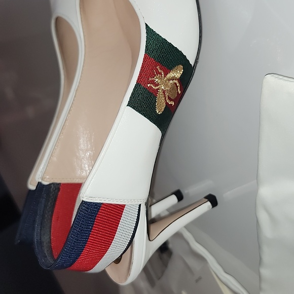 Gucci Malaga Kid Pumps - 38/8 US - Picture 5 of 16